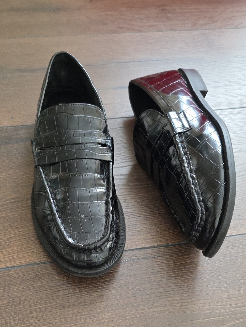 Steve Madden Men's Black Steve |‎ Goodman Loafer Size 7.5